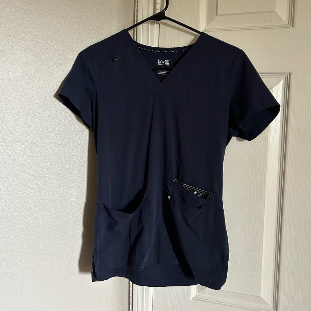 Koi Scrub Top